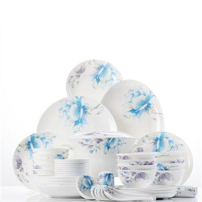 又粗又硬的肉棒插进BB视频48头聆听花开骨瓷礼品餐具套装